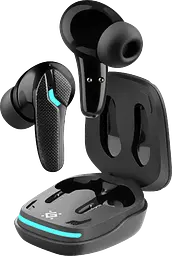 Наушники беспроводные Defender CyberDots 285 TWS bluetooth в кейсе черные (63285)