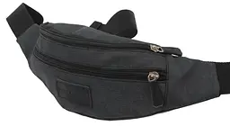 Сумка на пояс бананка Wallaby 2906-5 Чорна - мініатюра 8
