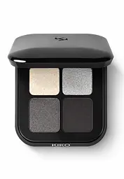 KIKO Milano Bright Quartet Eyeshadow Palette 04 Smokey Eyes Profusion палетка тіней для повік 3,5 г