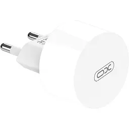 Зарядний пристрій XO L62 2.4A/2USB + Lightning Cable White - мініатюра 2