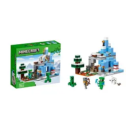 Конструктор Minecraft Снігова гора з печерою та фігурками персонажів, 304 деталі (31243)