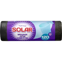 Мішки для сміття Solar 120 л 10 шт.