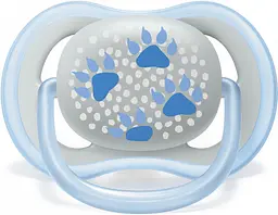 Пустушка Philips Avent Ultra Air для хлопчиків з декором, 6-18 місяців, 2 шт. (SCF085/03) - мініатюра 2