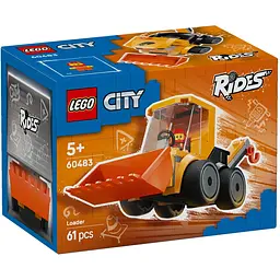 Конструктор LEGO City Автівки Будівельний навантажувач 61 деталь (60483)