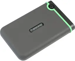 Зовнішній жорсткий диск Transcend StoreJet 25M3 2 TB Iron Gray (TS2TSJ25M3S) [69628] - мініатюра 3