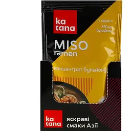 Концентрат бульйону Katana Miso ramen 60 мл - мініатюра 3
