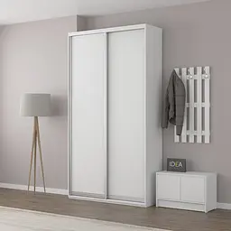 Шафа-купе Idea серія 5 130 x 60 x 210 см Білий