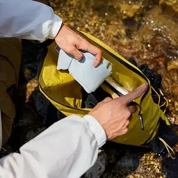 Рюкзак водонепроникний Naturehike CNH22BB003 25 л жовтий - мініатюра 8
