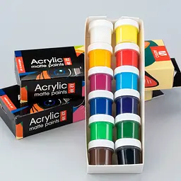 Набір акрилових фарб Arteo ColorСat матовий 12x10 мл - мініатюра 3
