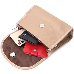 Шкіряна сумка з напівкруглим клапаном Vintage 20,5х14х8,5 см sum0029045 - мініатюра 10