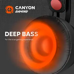 Навушники Canyon Interceptor GH-8A Black-Orange (CND-SGHS8A) - мініатюра 8