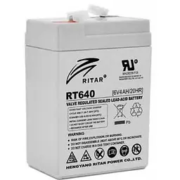 Батарея до ДБЖ Ritar AGM RT645, 6V-4Ah (RT640)