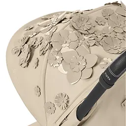 Прогулянкова коляска Cybex Coya Matt Simply Flowers Beige бежева (522003151) - мініатюра 11