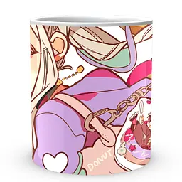 Кухоль GeekLand Jibaku Shounen Hanako-kun Туалетний хлопчик Ханако-кун Яширо JSH 08 330 мл білий - мініатюра 2