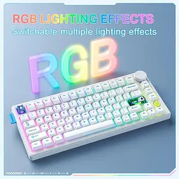 Клавіатура Onikuma Tri Mode Mechanical RGB gaming keyboard 81 Keys MT706 |2.4G/BT/Type-C, ENG Layout