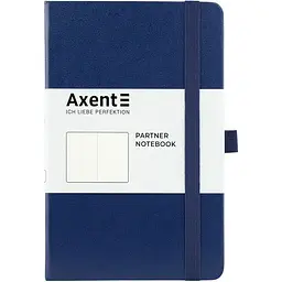Книга записна Axent Partner 125х195 мм без лініюванням 96 аркушів Синя (8307-02-A)