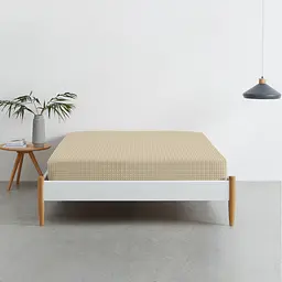Простирадло Cosas на резинці 80х160 beige dots, бежевий (DropBeige_80х160х20) - мініатюра 2