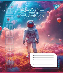 Набір зошитів Yes Space fusion А5 в клітинку 36 аркушів 15 шт. (767070) - мініатюра 3