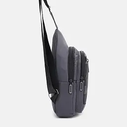 Чоловічий рюкзак через плече Monsen C17037gr-gray - мініатюра 4