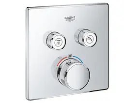 Термостат прихованого монтажу Grohe Grohtherm Smartcontrol 29124000, Хром