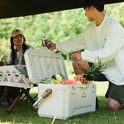 Туристичний холодильник Naturehike CNH22CJ10001 45 л бежевий - мініатюра 4
