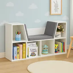 Шафа-органайзер Costway Kinder із подушкою для сидіння - мініатюра 1