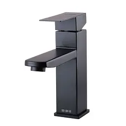Змішувач для умивальника Globus Lux Sicilia SBQ-101-BB Чорний матовий