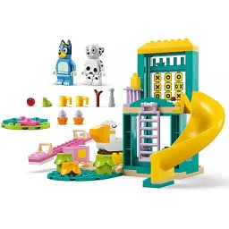 Конструктор LEGO Bluey Веселощі з Блуї та Хлоєю на ігровому майданчику 104 деталі (11201) - мініатюра 3