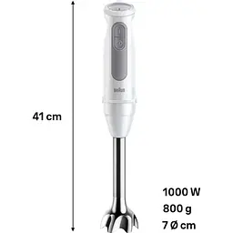 Блендер Braun MultiQuick 5 MQ 50236 M WH [132107] - мініатюра 10