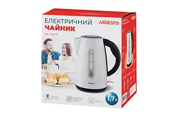 Електрочайник Ardesto 1.7 л Strix метал білий kuh0015351 - мініатюра 8