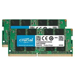 Модуль пам'яті Crucial DDR4 64Gb (2x32) 3200MHz Sodimm (CT2K32G4SFD832A)