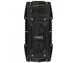 Мобільний телефон Sigma mobile X-treme AZ68 чорно-оранжевий (4827798374917) - мініатюра 2