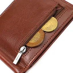 Шкіряний чоловічий гаманець ST Leather 11,5х8х1 см acs0026935 - мініатюра 6