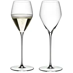 Келих для шампанського Riedel Veloce 327 мл набір 2 шт. прозорий (6330/28) - мініатюра 3