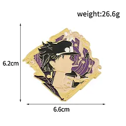 Значок пін Неймовірні пригоди ДжоДжо JoJo's Bizarre Adventure 5 см - мініатюра 2