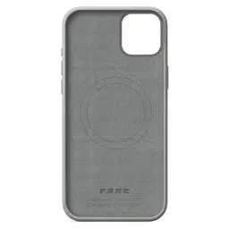 Чохол ArmorStandart Fake Leather Case для Apple iPhone 15 Plus Grey - мініатюра 2