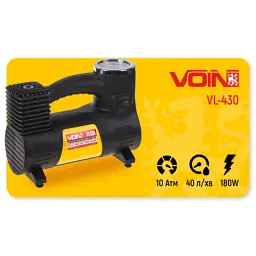 Автомобільний компресор Voin VL-430 150psi/14A/40л (VL-430) - мініатюра 11
