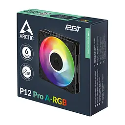 Корпусний вентилятор 120 мм Arctic P12 Pro ACFAN00309A A-RGB/Black - мініатюра 8