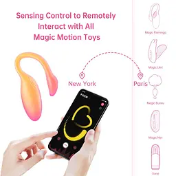 Виброяйцо Magic Motion Flamingo Max со смарт-управлением - миниатюра 9