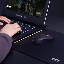 Бездротова миша XiaomiMiiiW Wireless Mute Mouse MWMM01 Black - мініатюра 4