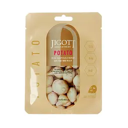 Маска тканинна для обличчя JIGOTT Potato Real Ampoule з екстрактом картоплі