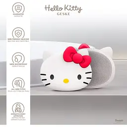 Щітка для обличчя GESKE Facial Brush З в 1 by Hello Kitty пудрова - мініатюра 5