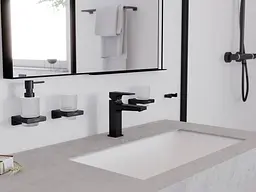 Дозатор підвісний Hansgrohe AddStoris для рідкого мила Brushed Bronze/скло 41745140, Бронза - мініатюра 6