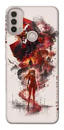 TPU чохол Demsky Red eclipse для Motorola Moto E40
