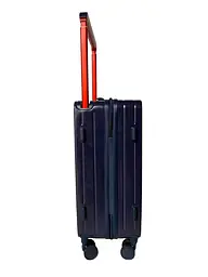 Валіза Milano bag 015 колір темно-синій розмір середній M - мініатюра 5