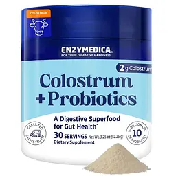Молозиво з пробіотиком у порошку Enzymedica Colostrum Powder with Probiotics 92.25 г