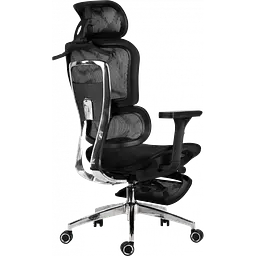 Офісне ергономічне крісло GT Racer B-583 Black - мініатюра 6
