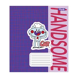 Зошит 1 вересня Handsome 12 аркушів лінія (766533), в асортименті - мініатюра 4