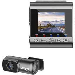 Відеореєстратор SJCAM Dashcam M60S + камера заднього виду, WIFI, 4K, HDR - мініатюра 4