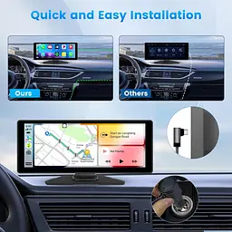 Автомагнітола 10.26" з Wireless CarPlay, Android Auto та Bluetooth - мініатюра 3